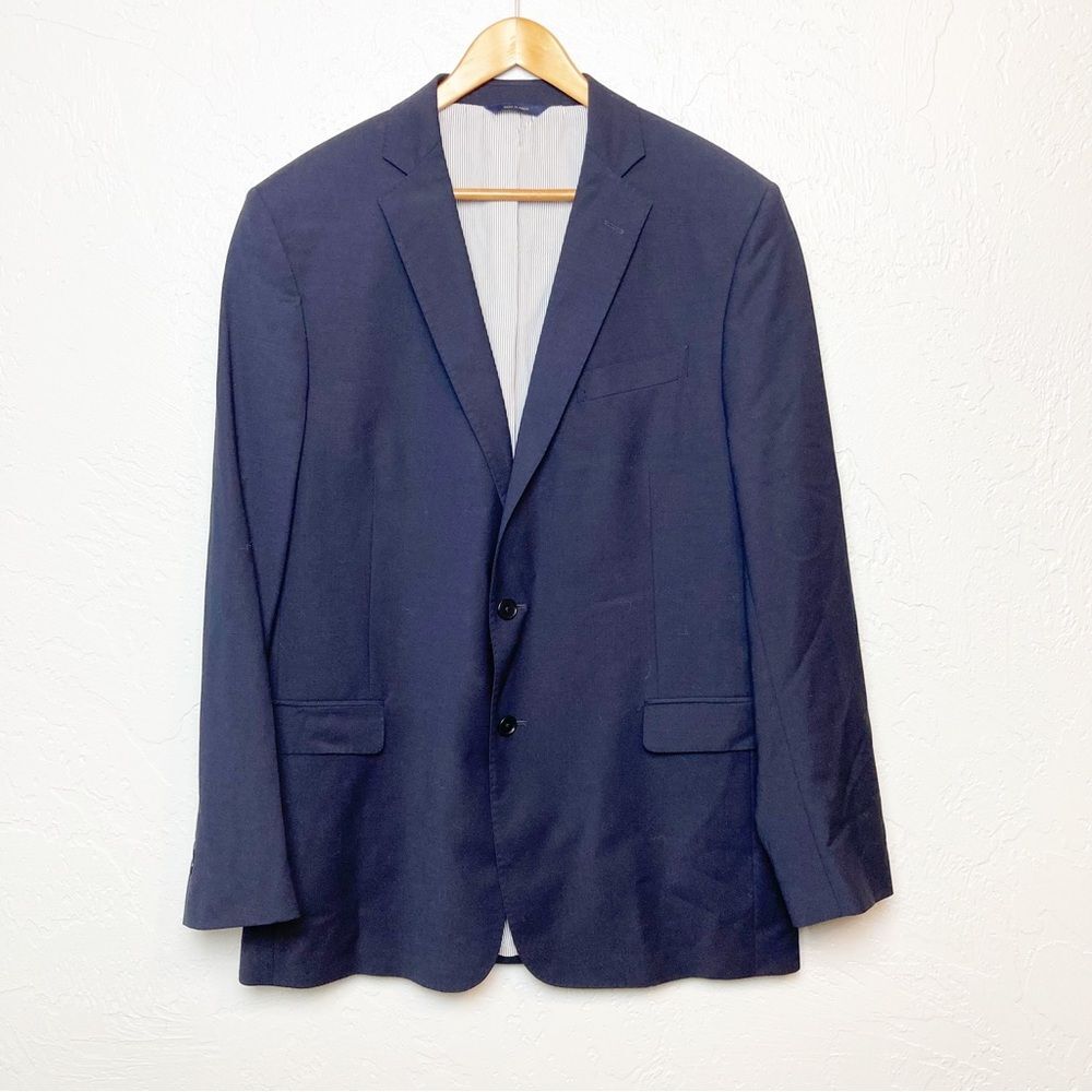 Brooks Brothers Explorer Navy Sport Coat Regent Fit 44L